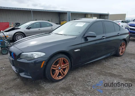 2012 BMW 550I из США, поврежденный, VIN WBAFR9C52CDV59197